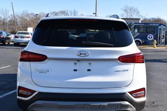 used 2019 Hyundai Santa Fe car, priced at $19,900