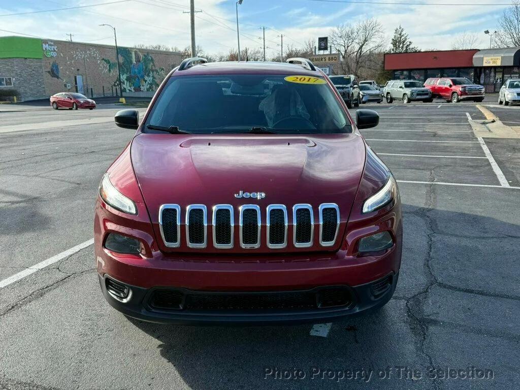 used 2017 Jeep Cherokee car, priced at $12,400