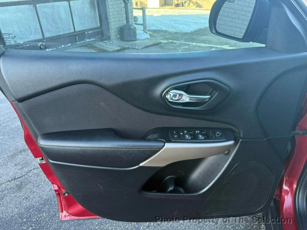 used 2017 Jeep Cherokee car, priced at $12,400