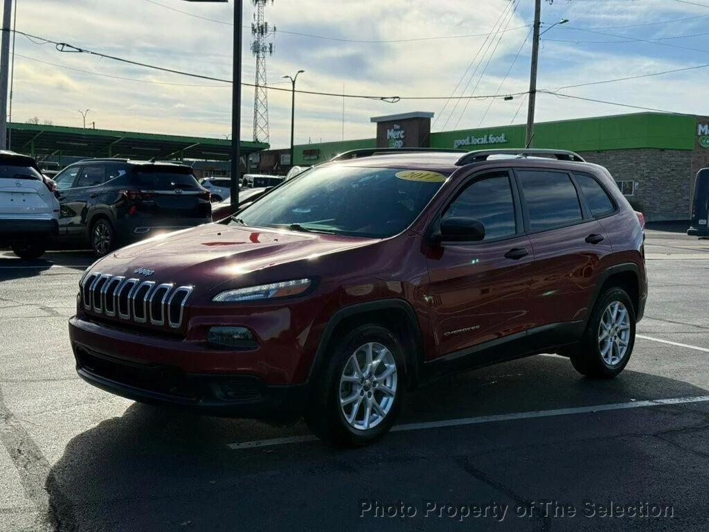 used 2017 Jeep Cherokee car, priced at $12,400