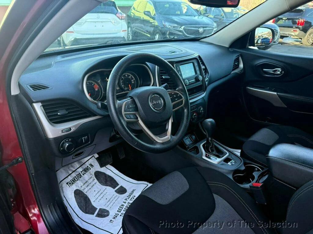 used 2017 Jeep Cherokee car, priced at $12,400