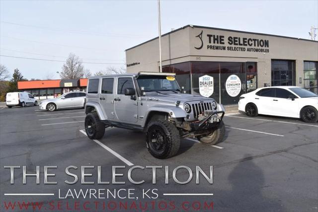 used 2014 Jeep Wrangler Unlimited car, priced at $21,400