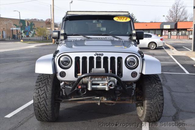 used 2014 Jeep Wrangler Unlimited car, priced at $21,400