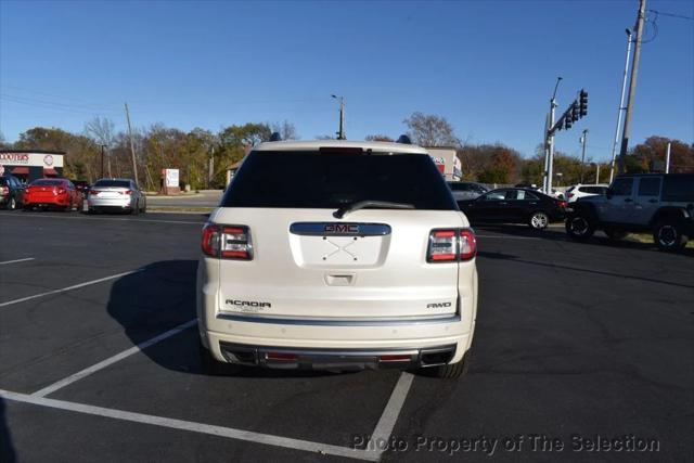 used 2015 GMC Acadia car, priced at $12,900