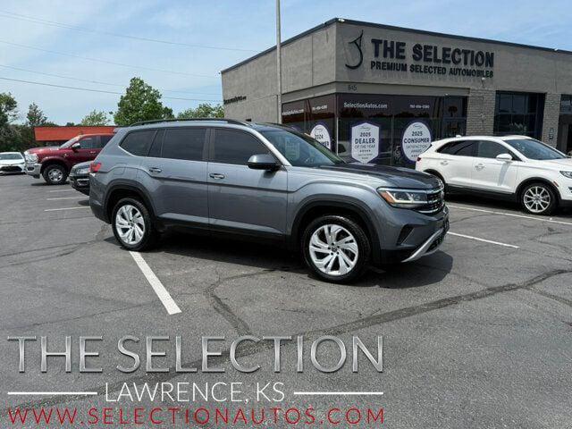 used 2021 Volkswagen Atlas car, priced at $23,900