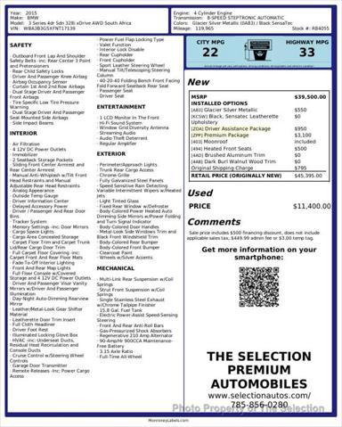 used 2015 BMW 328 car, priced at $11,400