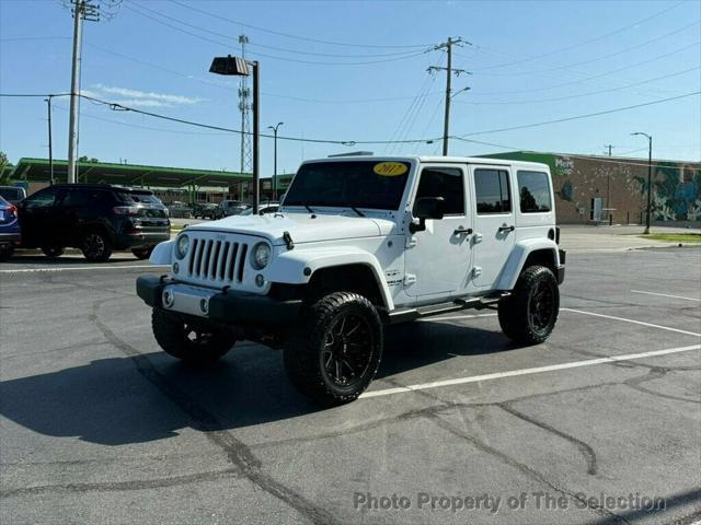 used 2017 Jeep Wrangler Unlimited car, priced at $22,900