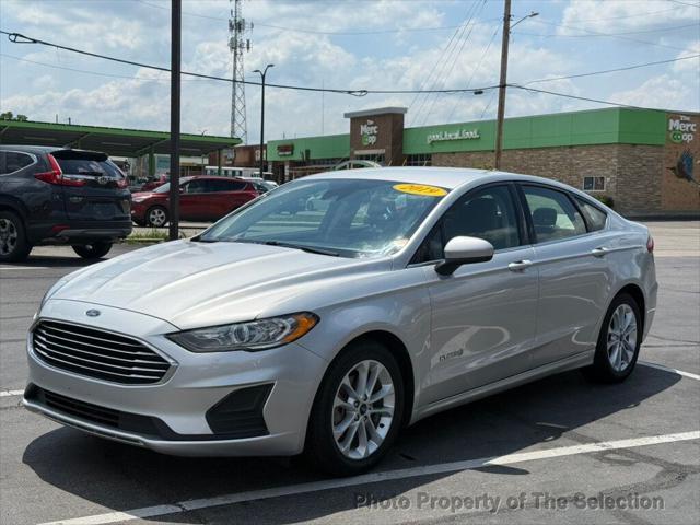 used 2019 Ford Fusion Hybrid car, priced at $15,400