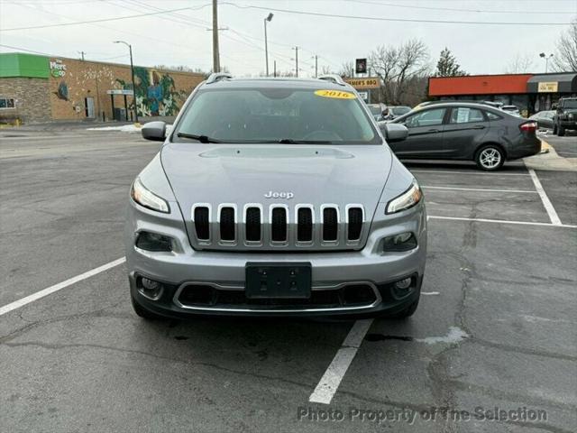 used 2016 Jeep Cherokee car, priced at $16,400