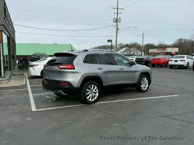 used 2016 Jeep Cherokee car, priced at $16,400