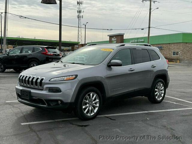 used 2016 Jeep Cherokee car, priced at $16,400