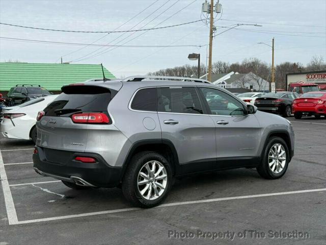 used 2016 Jeep Cherokee car, priced at $16,400