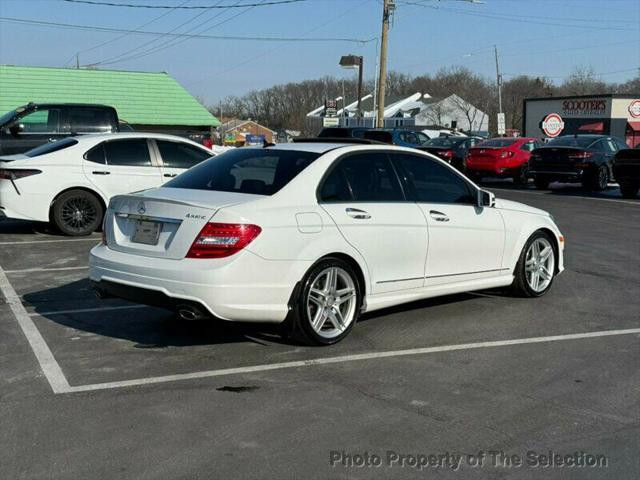 used 2014 Mercedes-Benz C-Class car, priced at $13,400