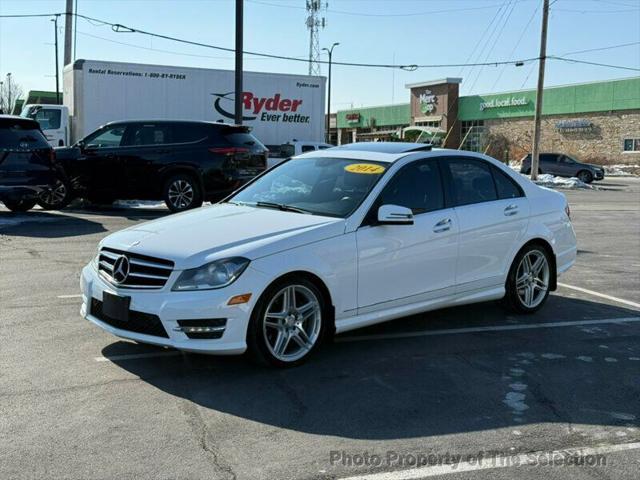 used 2014 Mercedes-Benz C-Class car, priced at $13,400