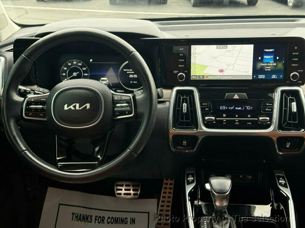 used 2023 Kia Sorento car, priced at $34,900