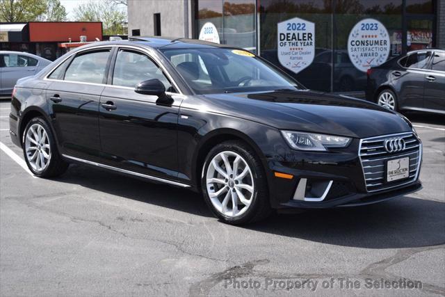 used 2019 Audi A4 car, priced at $23,400