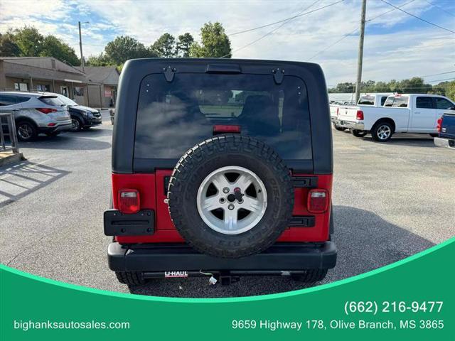 used 2005 Jeep Wrangler car, priced at $11,995