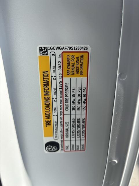 new 2025 Chevrolet Express 2500 car, priced at $47,095