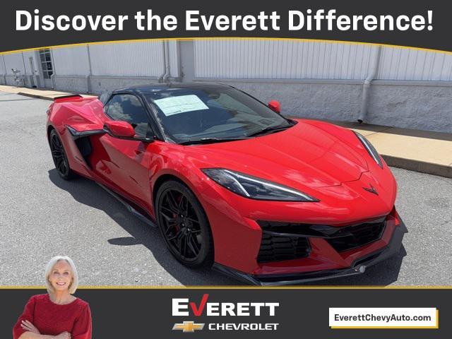 new 2025 Chevrolet Corvette car, priced at $144,300