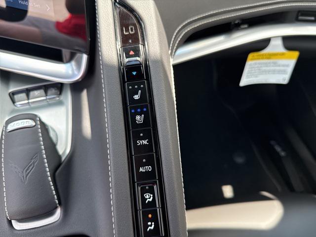 new 2025 Chevrolet Corvette car, priced at $144,300