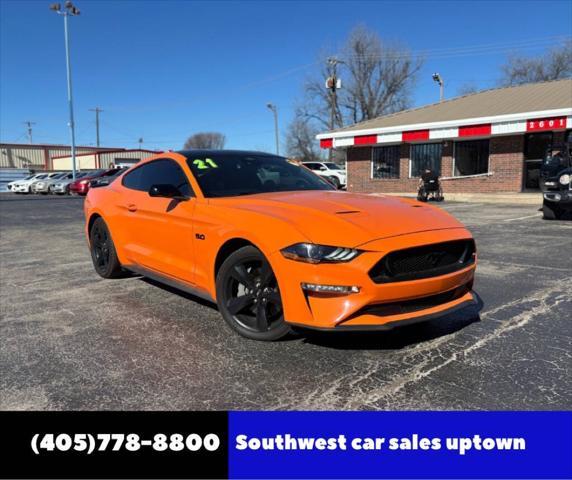 used 2021 Ford Mustang car, priced at $28,988