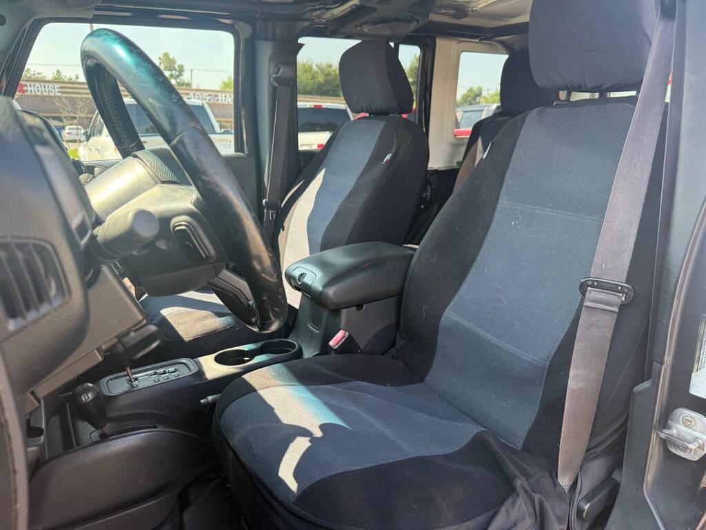 used 2013 Jeep Wrangler Unlimited car, priced at $13,988
