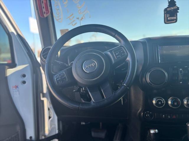 used 2016 Jeep Wrangler Unlimited car, priced at $17,998