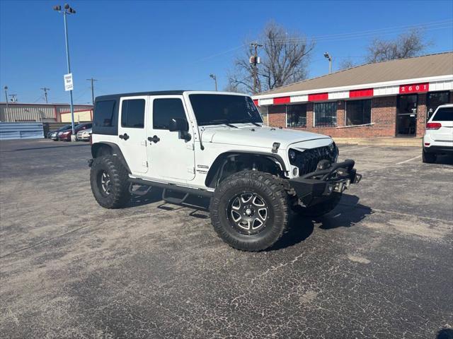 used 2016 Jeep Wrangler Unlimited car, priced at $17,998