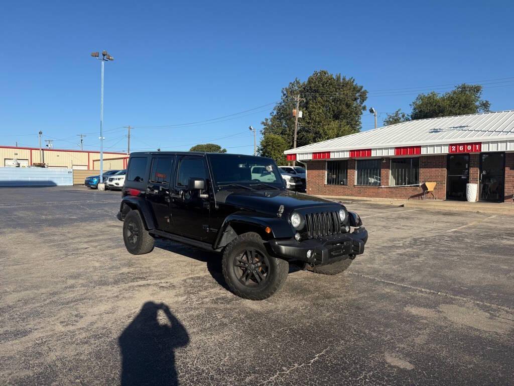 used 2017 Jeep Wrangler Unlimited car, priced at $17,988