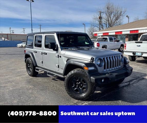 used 2019 Jeep Wrangler Unlimited car, priced at $19,988