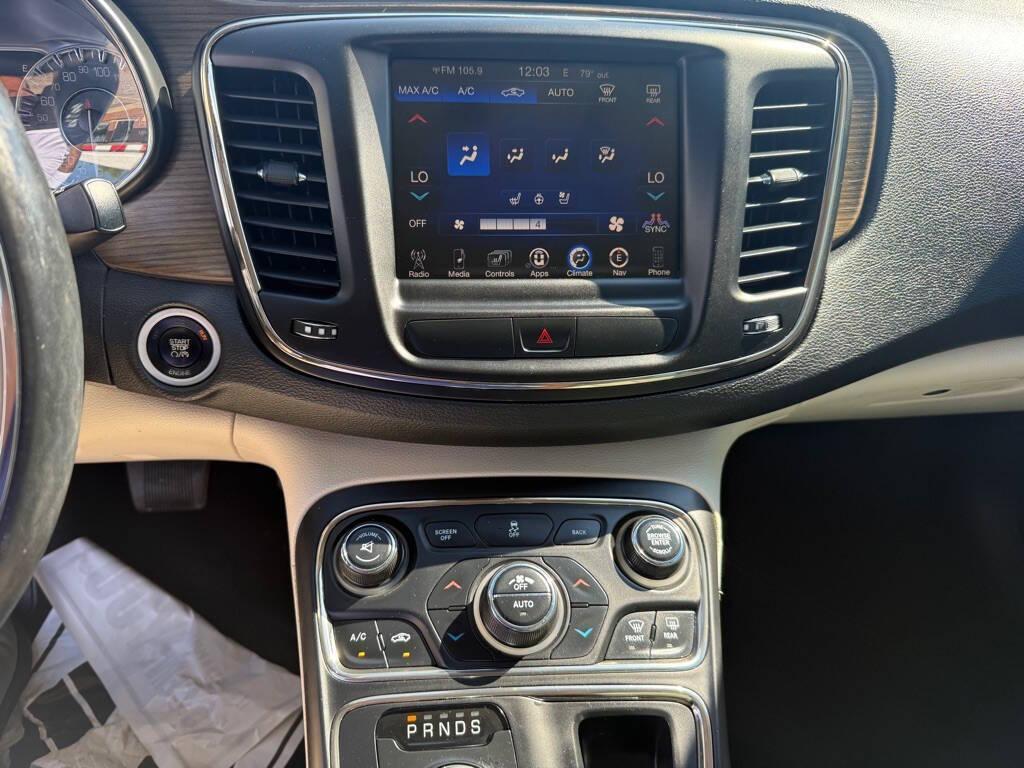 used 2015 Chrysler 200 car, priced at $4,998