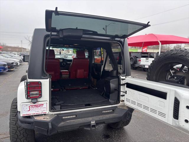 used 2012 Jeep Wrangler Unlimited car, priced at $19,888