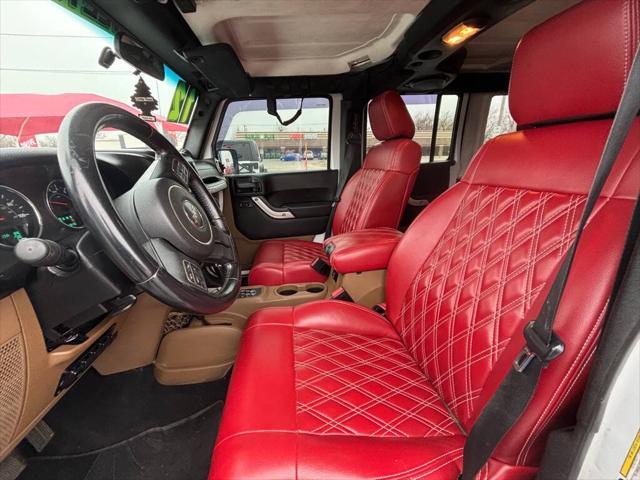 used 2012 Jeep Wrangler Unlimited car, priced at $19,888