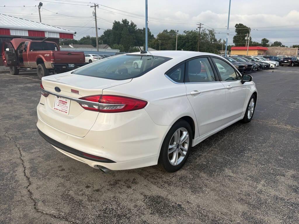 used 2018 Ford Fusion car, priced at $14,988