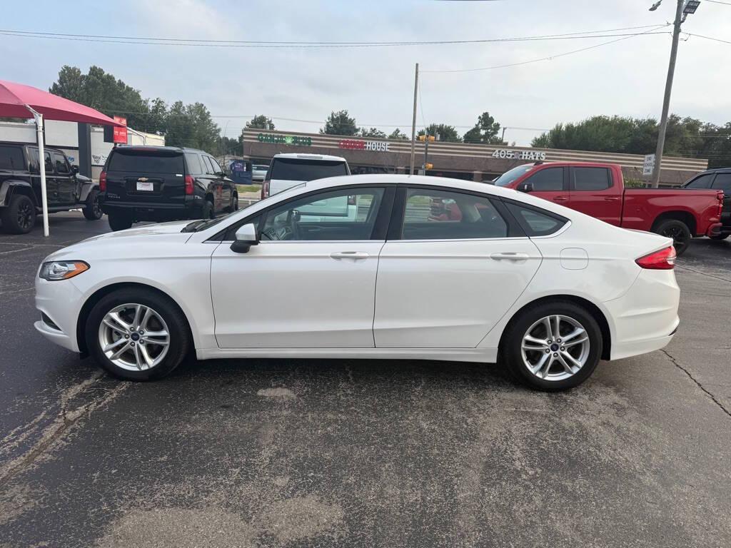 used 2018 Ford Fusion car, priced at $14,988