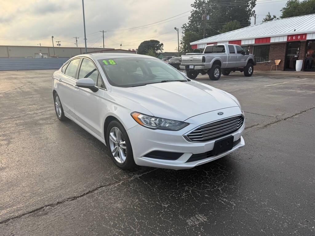 used 2018 Ford Fusion car, priced at $14,988