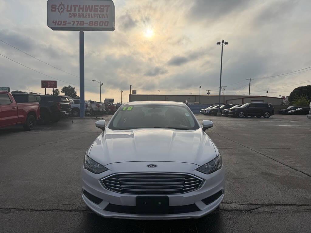 used 2018 Ford Fusion car, priced at $14,988