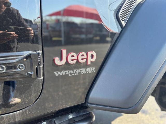 used 2018 Jeep Wrangler Unlimited car, priced at $33,998