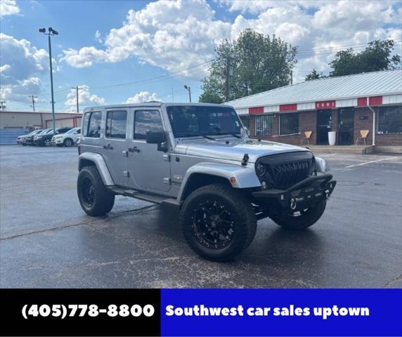 used 2015 Jeep Wrangler Unlimited car, priced at $18,988
