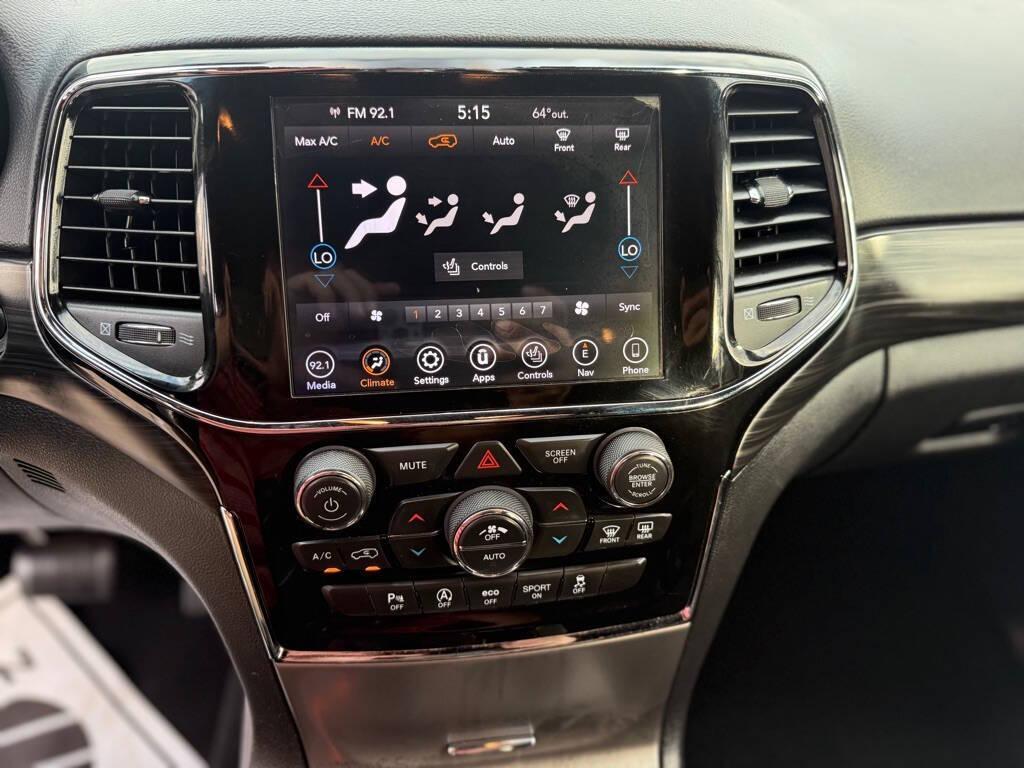 used 2020 Jeep Grand Cherokee car, priced at $15,988