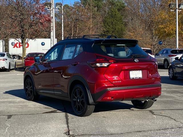 new 2024 Nissan Kicks car, priced at $27,925