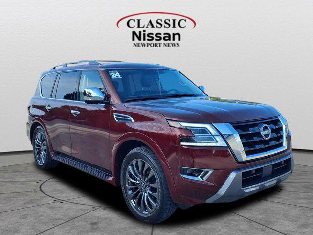 used 2024 Nissan Armada car, priced at $50,448