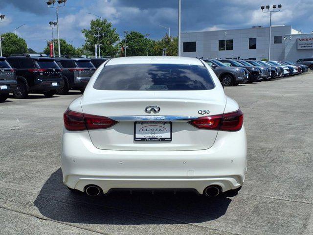 used 2022 INFINITI Q50 car, priced at $30,861