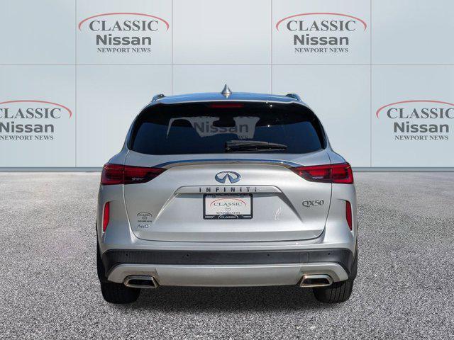 used 2021 INFINITI QX50 car, priced at $27,144