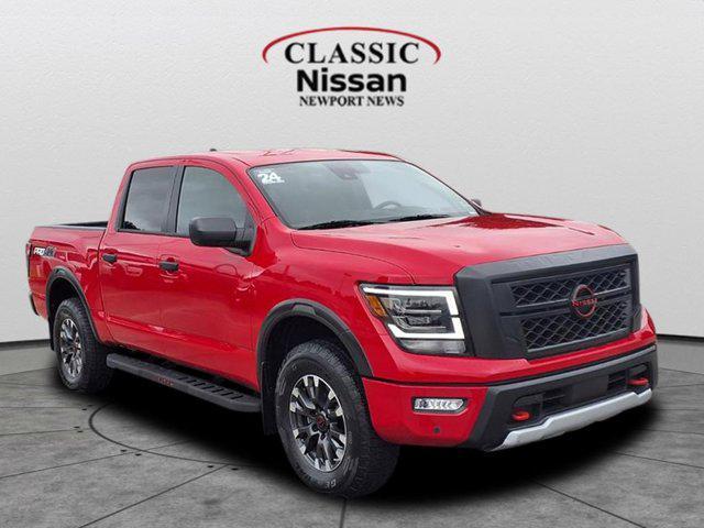 used 2024 Nissan Titan car, priced at $48,685