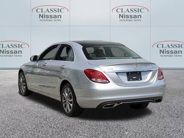used 2017 Mercedes-Benz C-Class car, priced at $16,372