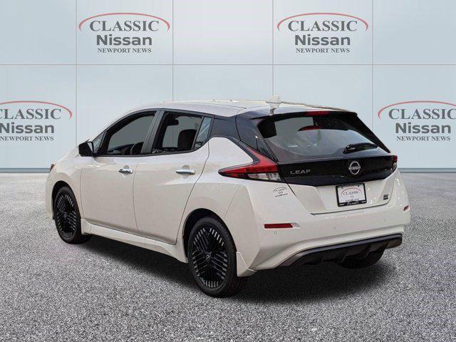 new 2024 Nissan Leaf car, priced at $37,590