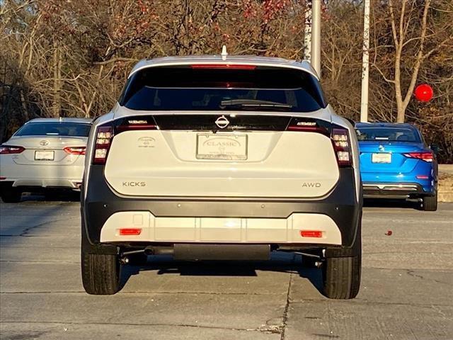 new 2025 Nissan Kicks car, priced at $27,585