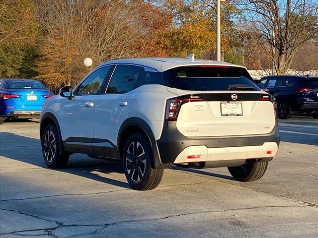 new 2025 Nissan Kicks car, priced at $27,585