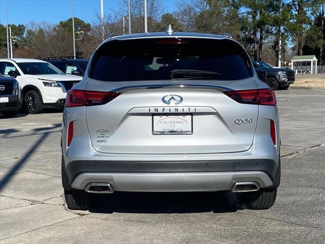 used 2021 INFINITI QX50 car, priced at $28,991